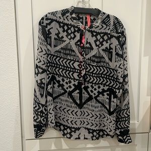 Eight Sixty 3/4 button up shirt